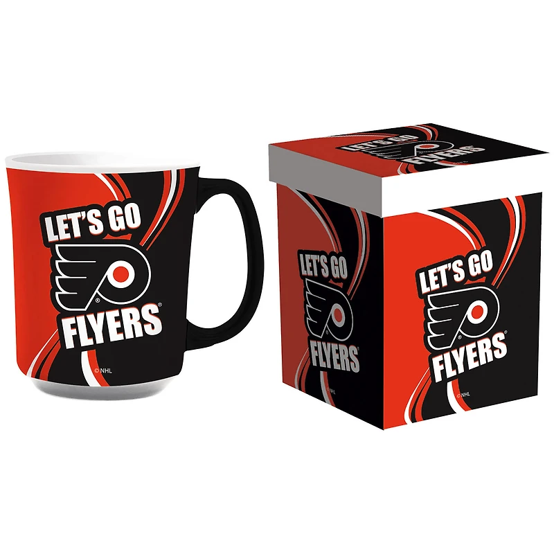Philadelphia Flyers 14oz. Ceramic Mug with Matching Box
