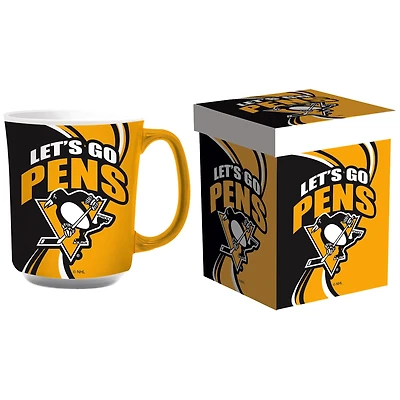 Pittsburgh Penguins 14oz. Ceramic Mug with Matching Box