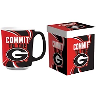Georgia Bulldogs 14oz. Ceramic Mug with Matching Box
