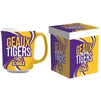 LSU Tigers 14oz. Ceramic Mug with Matching Box