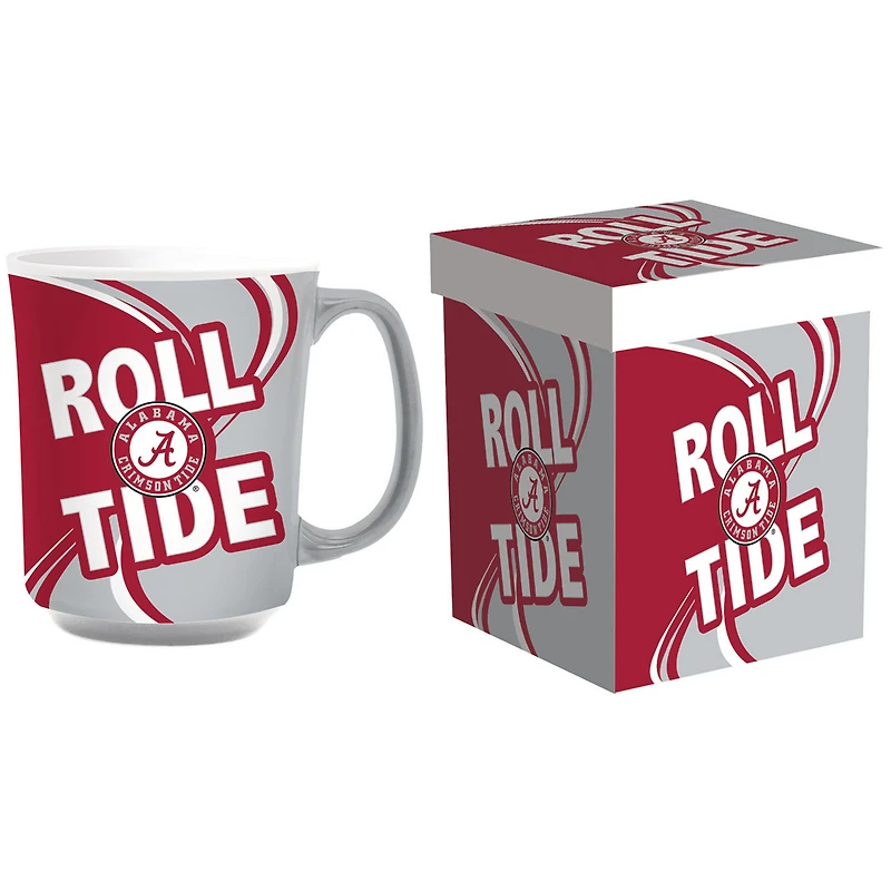 Alabama Crimson Tide 14oz. Ceramic Mug with Matching Box