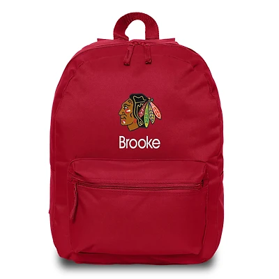 Chicago Blackhawks Personalized Backpack