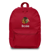 Chicago Blackhawks Personalized Backpack