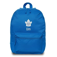 Blue Toronto Maple Leafs Personalized Backpack