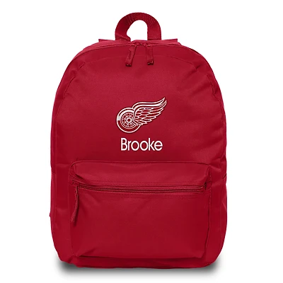 Detroit Red Wings Personalized Backpack