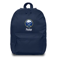 Navy Buffalo Sabres Personalized Backpack