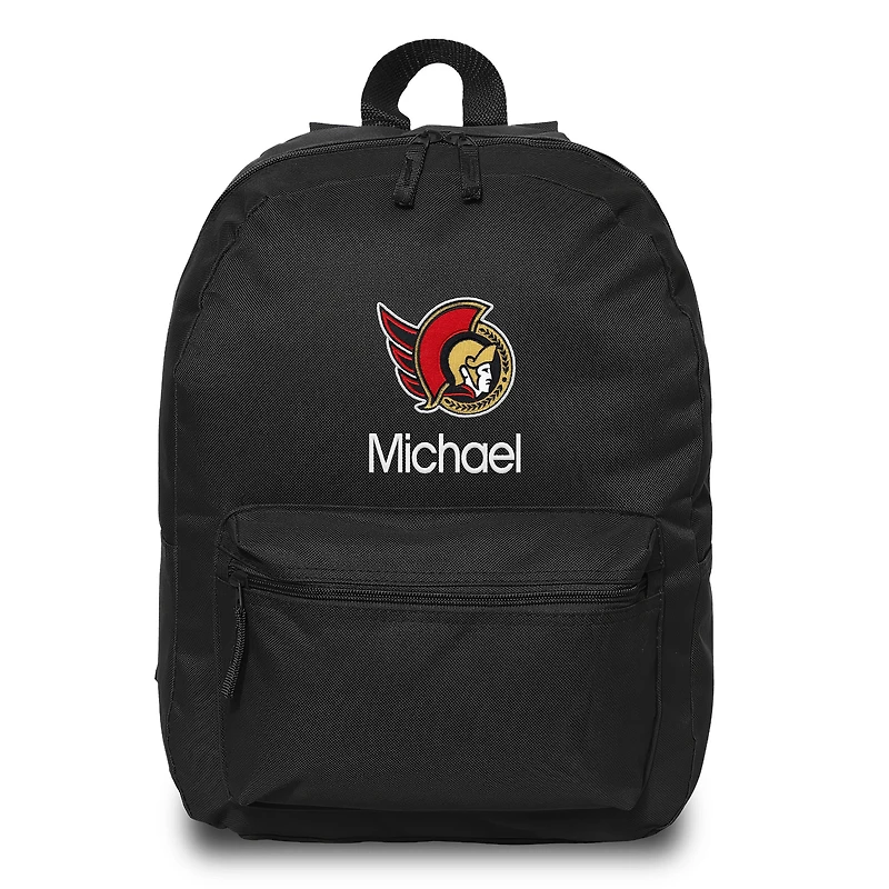 Ottawa Senators Personalized Backpack