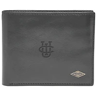 Men's Fossil Black UC Irvine Anteaters Leather Ryan RFID Flip ID Bifold Wallet
