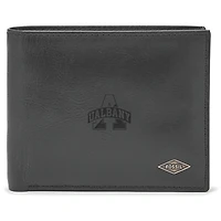 Men's Fossil UAlbany Great Danes Leather Ryan RFID Passcase Wallet