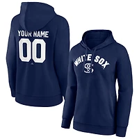 Women's Navy Chicago White Sox Cooperstown Collection Personalized Alternate Winning Streak Pullover Hoodie