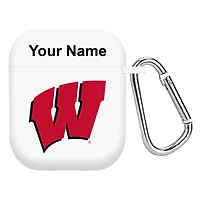 Wisconsin Badgers Personalized AirPods Case Cover