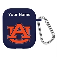 Navy Auburn Tigers Personalized AirPods Case Cover