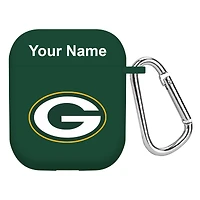 Green Green Bay Packers Personalized AirPods Case Cover