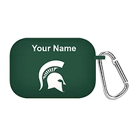 Green Michigan State Spartans Personalized AirPods Pro Case Cover