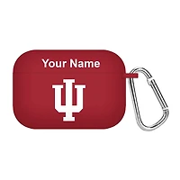 Crimson Indiana Hoosiers Personalized AirPods Pro Case Cover