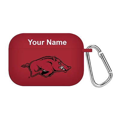 Cardinal Arkansas Razorbacks Personalized AirPods Pro Case Cover