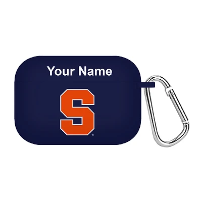Navy Syracuse Orange Personalized AirPods Pro Case Cover