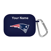 Navy New England Patriots Personalized AirPods Pro Case Cover