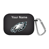 Black Philadelphia Eagles Personalized AirPods Pro Case Cover