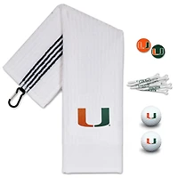 WinCraft Miami Hurricanes Golfing Gift Set