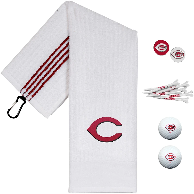 WinCraft Cincinnati Reds Golfing Gift Set