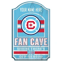 WinCraft Chicago Fire Personalized 11'' x 17'' Wood Sign