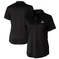 Women's Cutter & Buck Black Colorado State Rams Prospect Textured Stretch Polo