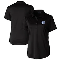 Women's Cutter & Buck Black Saint Louis Billikens Prospect Textured Stretch Polo