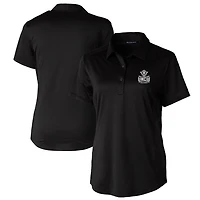 Women's Cutter & Buck Black UNC Wilmington Seahawks Prospect Textured Stretch Polo