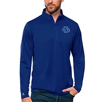 Men's Antigua Royal North Georgia Nighthawks Tribute Quarter-Zip Pullover Top