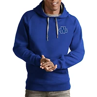 Men's Antigua Royal North Georgia Nighthawks Victory Pullover Hoodie