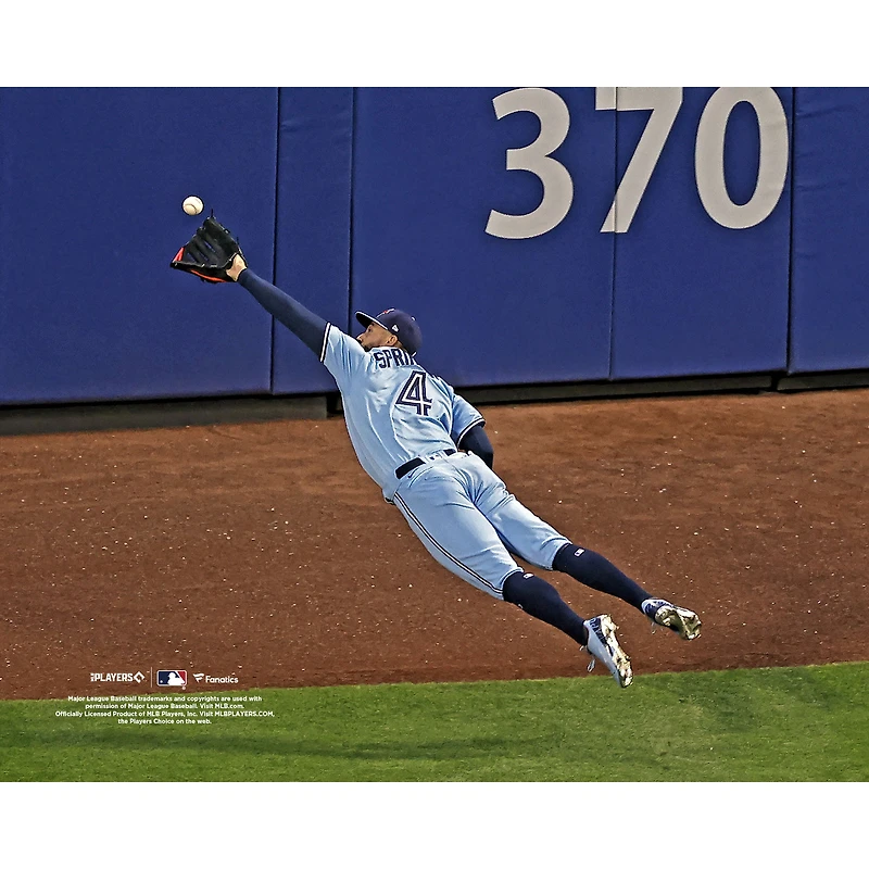 George Springer Toronto Blue Jays Unsigned Makes a Diving Catch Photograph