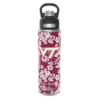 Vera Bradley x Tervis Virginia Tech Hokies 24oz. Wide Mouth Bottle with Deluxe Lid