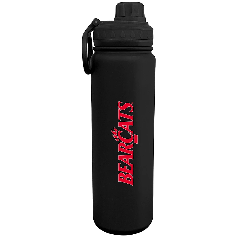 Black Cincinnati Bearcats 24oz. Stainless Sport Bottle