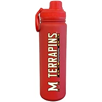 Red Maryland Terrapins 24oz. Logo Stainless Sport Bottle