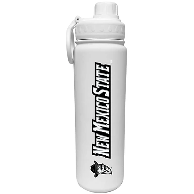 White New Mexico State Aggies 24oz. Stainless Sport Bottle