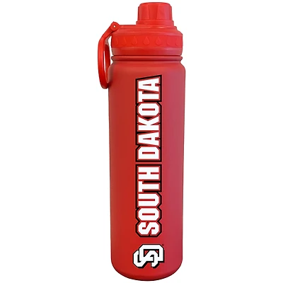 Red South Dakota Coyotes 24oz. Stainless Sport Bottle