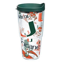 Tervis Miami Hurricanes 24oz. All Over Classic Tumbler
