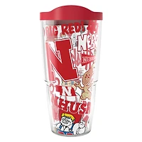 Tervis Nebraska Huskers 24oz. All Over Classic Tumbler