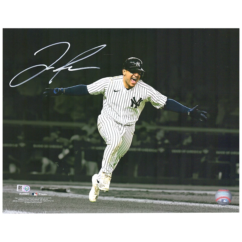 Jose Trevino New York Yankees Autographed 11" x 14" Arms Out Spotlight Photograph