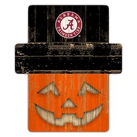 Alabama Crimson Tide 12" x 12" Jack-O-Lantern Display