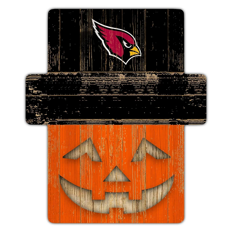 Arizona Cardinals 12" x 12" Jack-O-Lantern Display