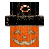 Chicago Bears 12" x 12" Jack-O-Lantern Display