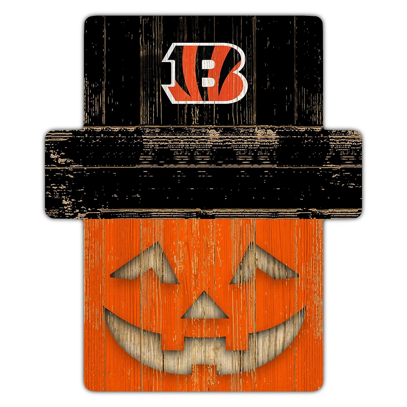 Cincinnati Bengals 12" x 12" Jack-O-Lantern Display