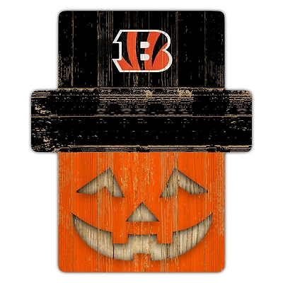 Cincinnati Bengals 12" x 12" Jack-O-Lantern Display