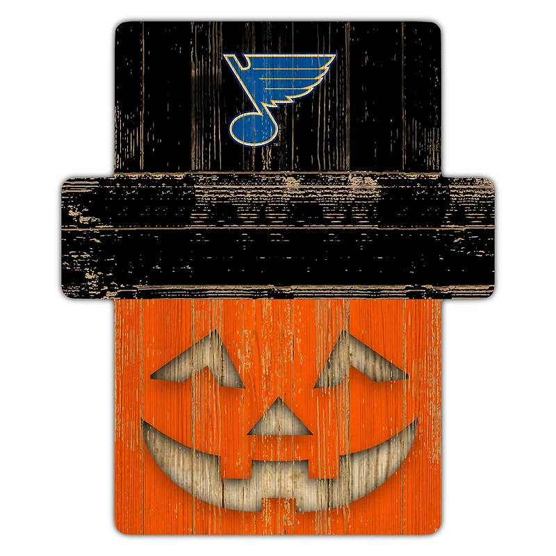 St. Louis Blues 12" x 12" Jack-O-Lantern Display