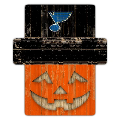 St. Louis Blues 12" x 12" Jack-O-Lantern Display
