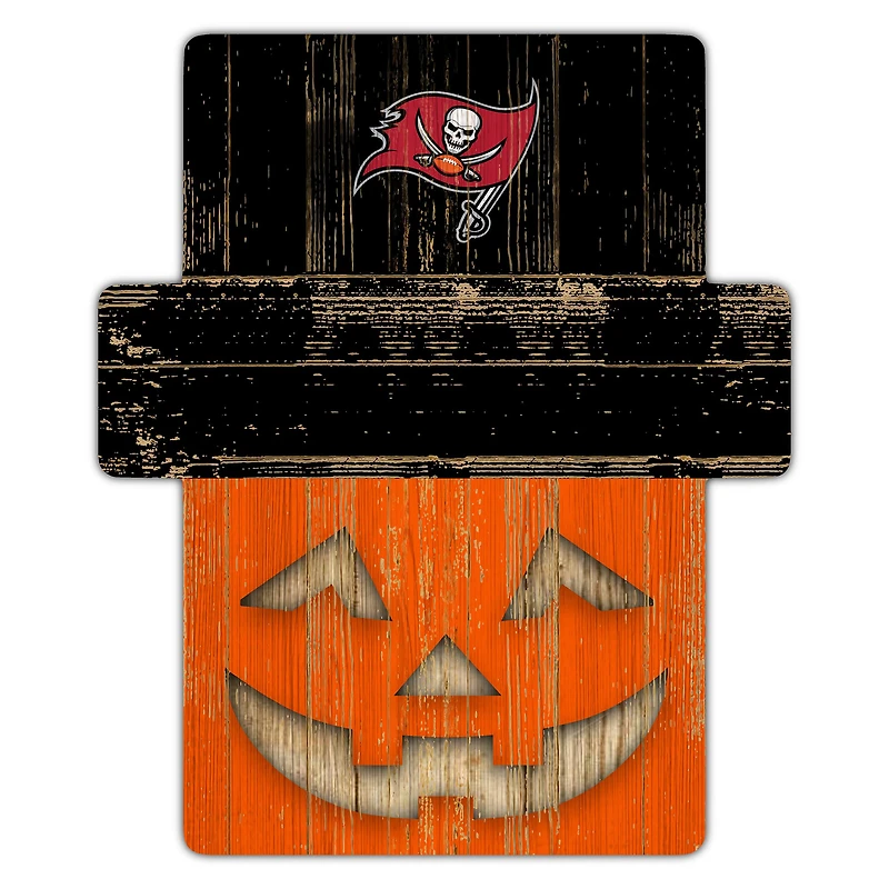 Tampa Bay Buccaneers 12" x 12" Jack-O-Lantern Display