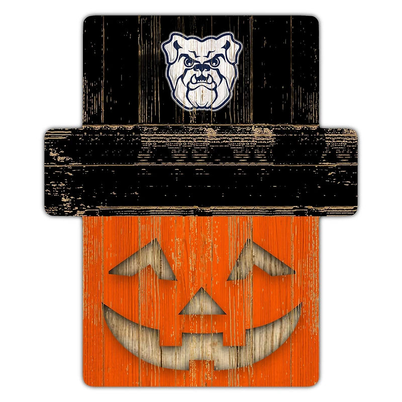 Butler Bulldogs 12" x 12" Jack-O-Lantern Display