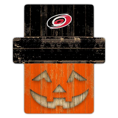 Carolina Hurricanes 12" x 12" Jack-O-Lantern Display